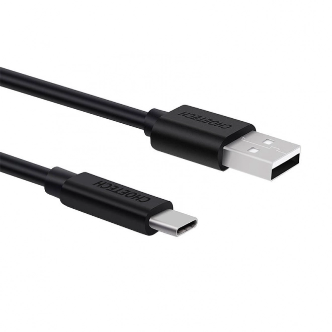 USB na USB-C kábel Choetech 1 m čierny