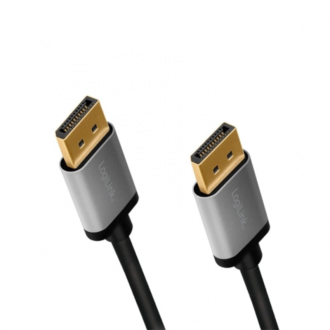 Hliníkový DisplayPort kábel 4K 60Hz 1m