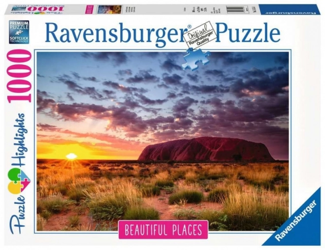 Puzzle Krásna miesta Uluru 1000 dielikov