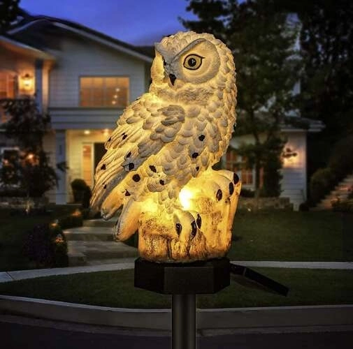 Solárna lampa Sova Gardlov