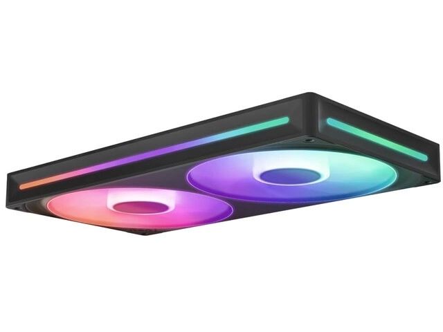 Nzxt F280 RGB Core PWM čierny ventilátor