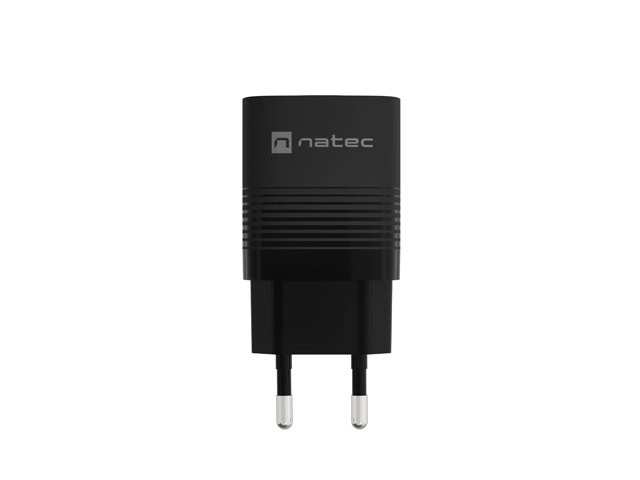 Natec Ribera GaN USB nabíjačka 30W, 1x USB-A, 1x USB-C, čierna
