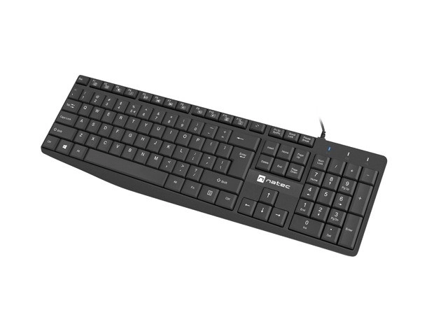 Klávesnica NAUTEC Slim 1.8m čierna