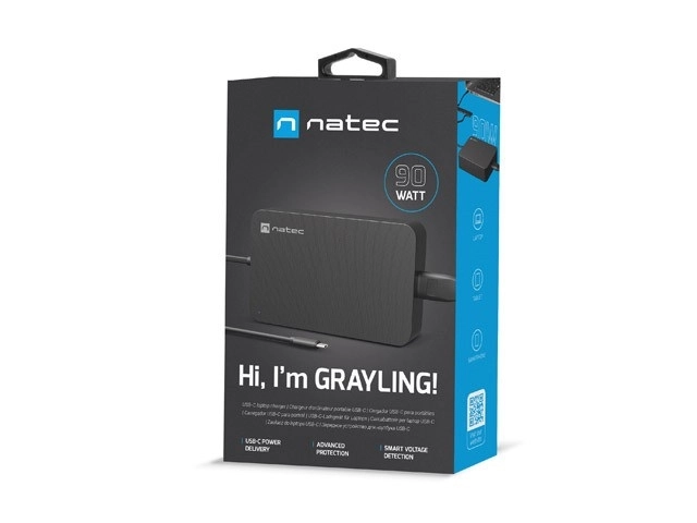 Natec Grayling nabíjačka USB-C 90W