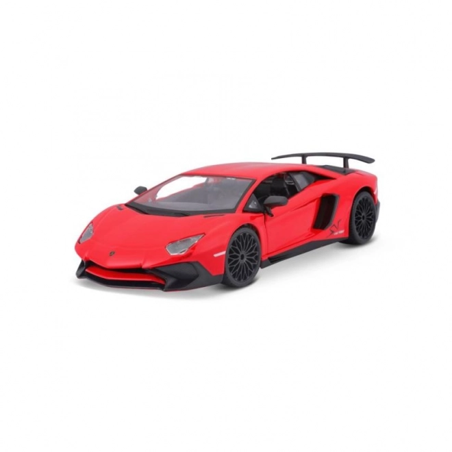 Bburago Lamborghini Aventador červené 1:24