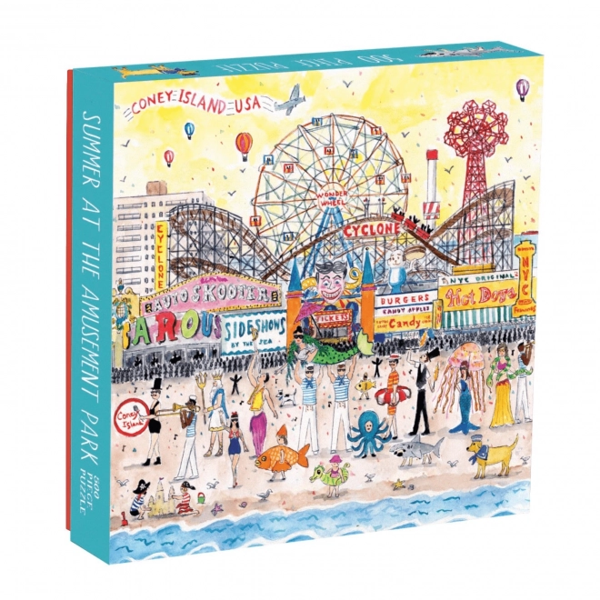 Galison puzzle leto v zábavnom parku 500 dielikov