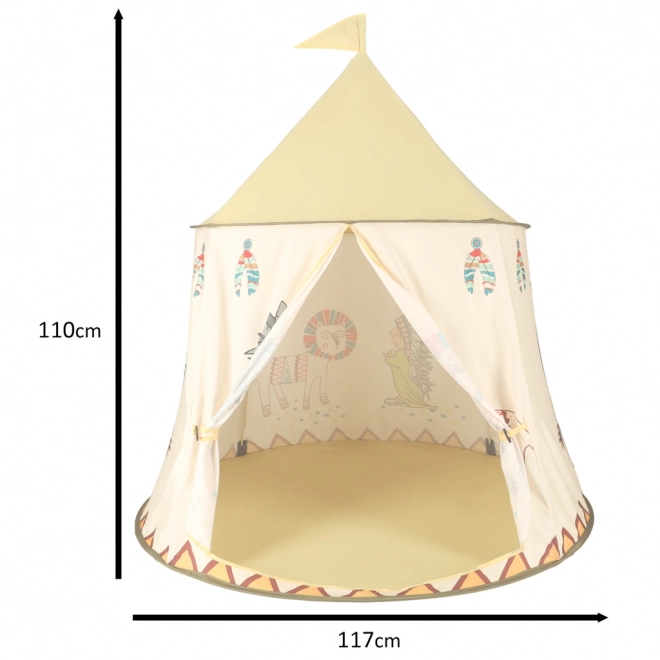 Detský indiánsky stan - 110 cm