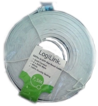 Ploský Patch Kábel CAT5e U-UTP 15m
