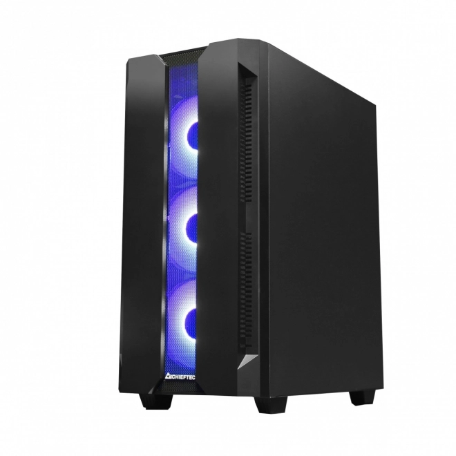 Skrinka Midi Tower CHIEFTEC Hunter so 4x RGB ventilátormi