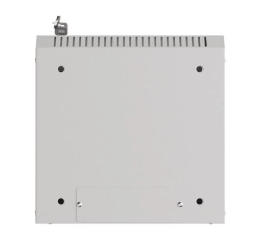 Lanberg 10-palcová nástenná racková skriňa 9U 300x300 šedá