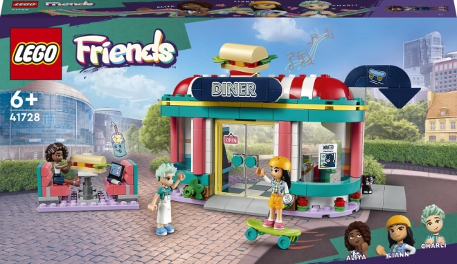 LEGO Friends Bistro v Centre Heartlake