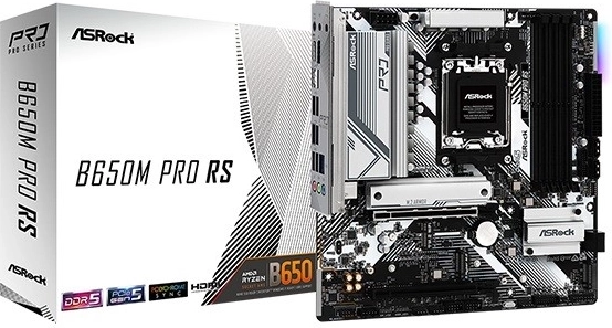 Základná doska B650M PRO RS AM5 4DDR5 HDMI/DP mATX