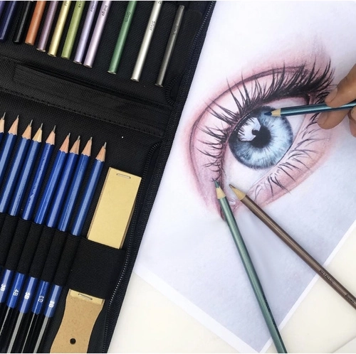 Všestranná výbava na skicovanie a farbu