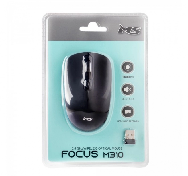 Bezdrôtová tichá myš Focus M310 s akumulátorom