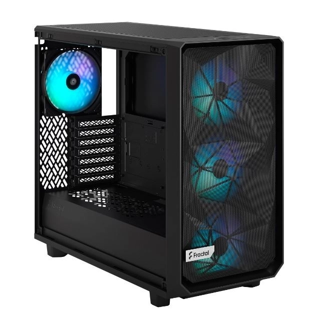 Skriňa Meshify 2 RGB čierna TG Lite Tint