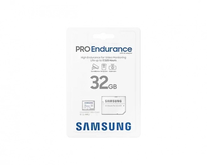 MicroSD karta Samsung Pro Endurance 32GB s adaptérom