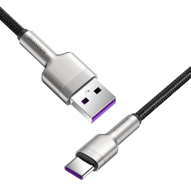 USB kábel pre USB-C Baseus Cafule 66 W 0,25 m čierny