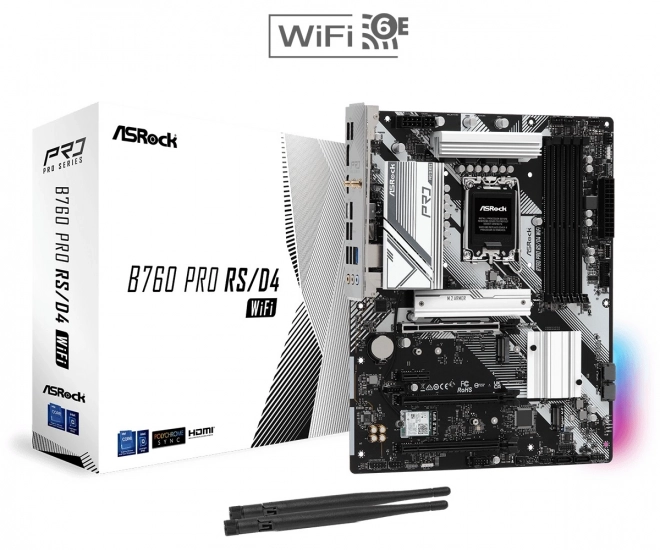 Základná doska B760 Pro RS/D4 WIFI