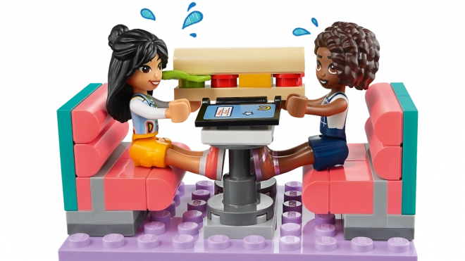 LEGO Friends Bistro v Centre Heartlake