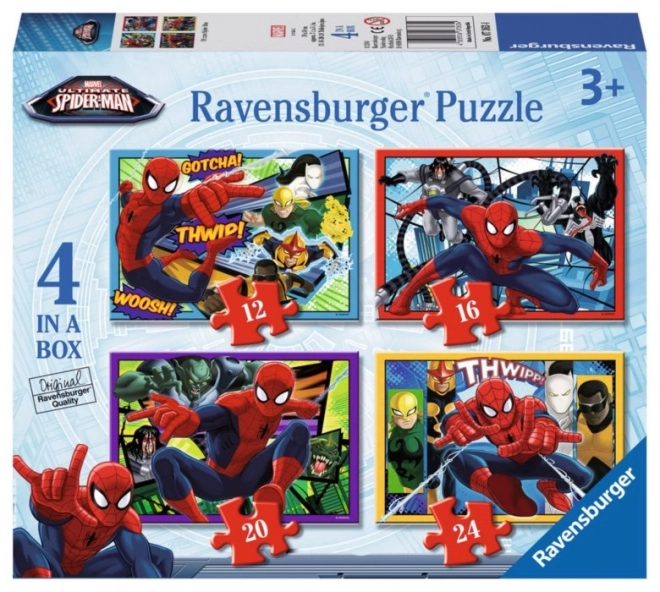 Puzzle Spiderman 4v1