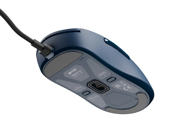Herná myš Fury Tanto T4 RGB 12000 DPI modrá