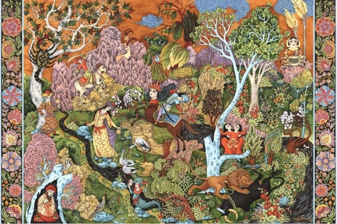 Puzzle Záhrada slnečných znamení 3000 dielikov