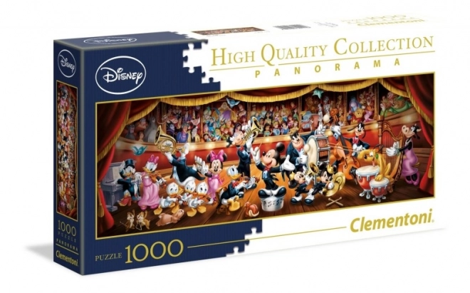 Clementoni Panoramatické Puzzle Disney Orchestr 1000 Dielikov