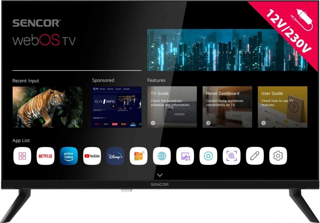 Smart TV webOS LG 24 palcov