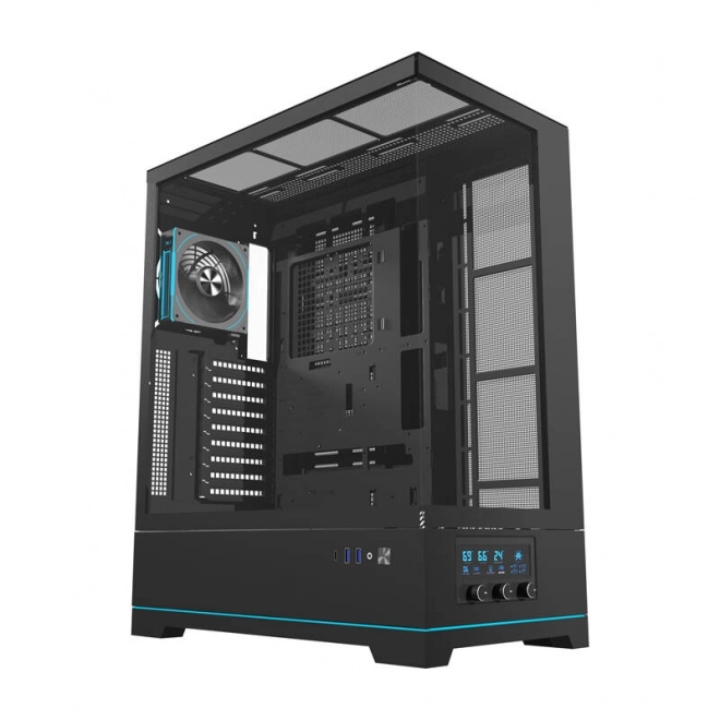 Počítačová skriňa Darkflash s ventilátorom