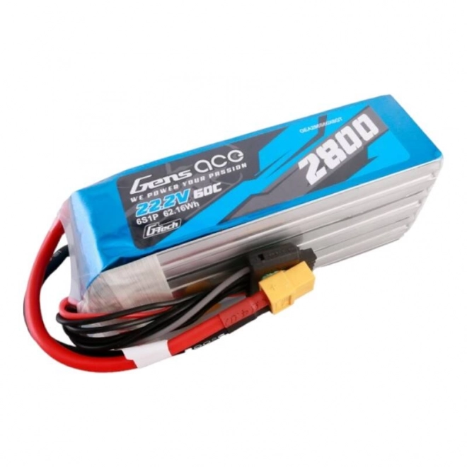 Lipo batéria Gens Ace G-Tech 2800mAh 22,2V 60C s konektorom XT60