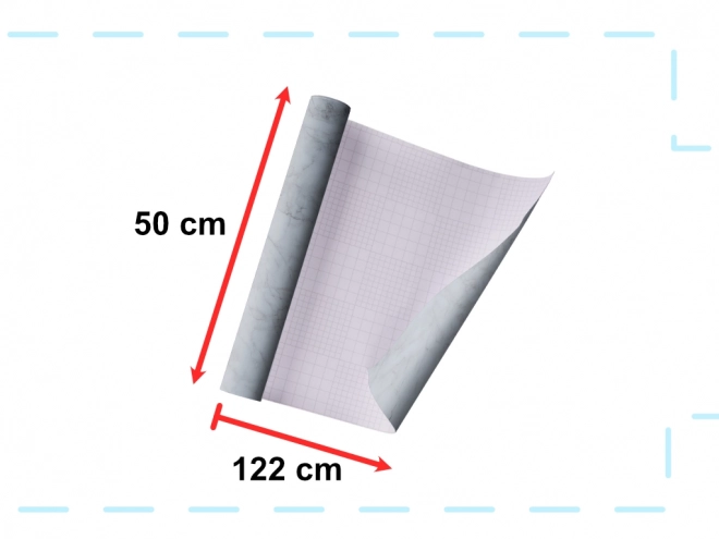 Samolepiaca fólia sivý mramor 1,22x50m