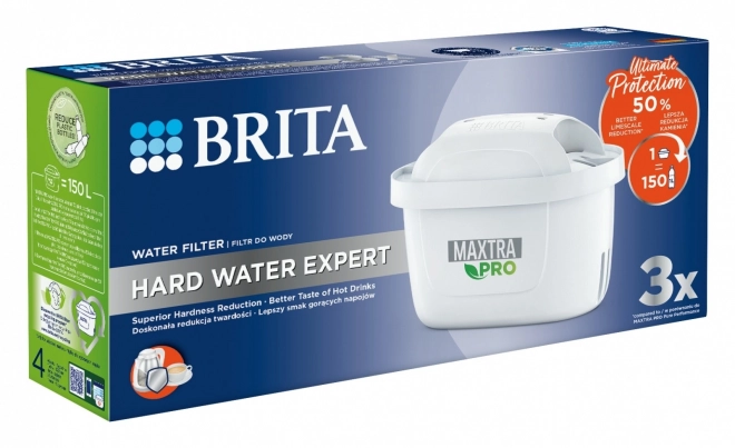 Brita Maxtra Pro Expert na tvrdú vodu - 3 kusy
