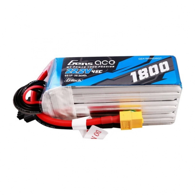 Lipo batéria Gens Ace G-Tech 1800mAh 22,2V 45C 6S1P s konektorom XT60