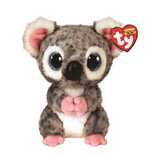 Maskotka Boos šedý koala Karli 15 cm