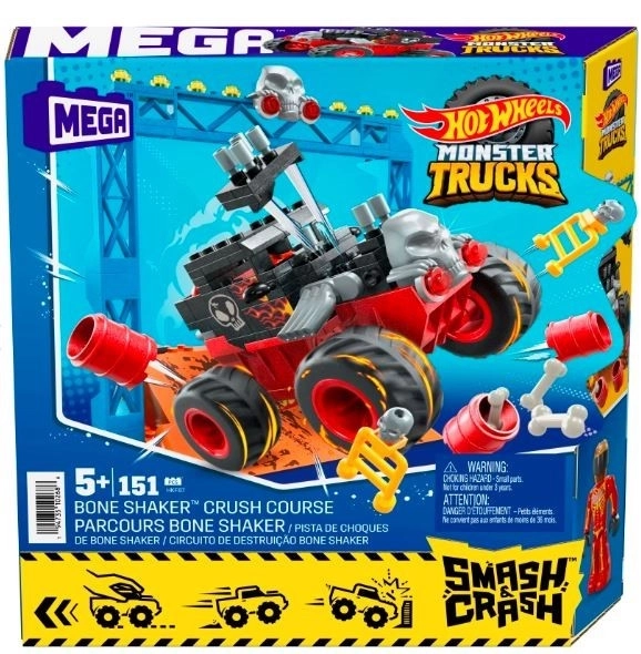 Mega Construx Hot Wheels Monster Trucks Drtič Bone Shaker