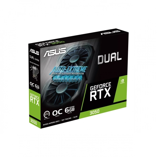 Grafická karta ASUS GeForce RTX 3050 Dual OC 6GB GDDR6