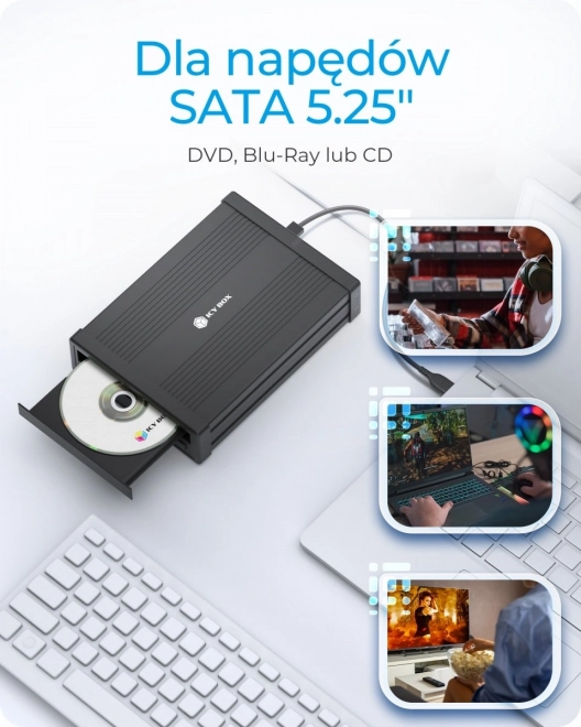 Externá skrinka na disky 5,25"