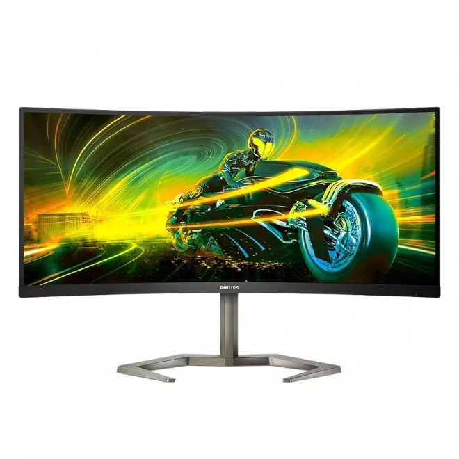 Zakřivený monitor VA 34 palcov 165Hz s reproduktormi