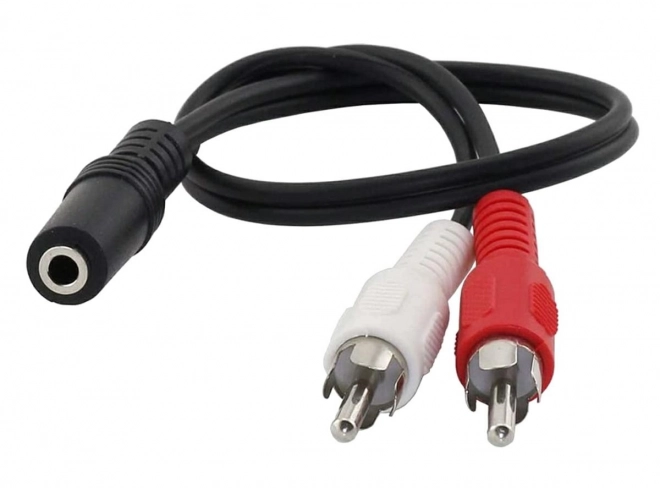 Adaptér Jack 3,5 na 2 RCA