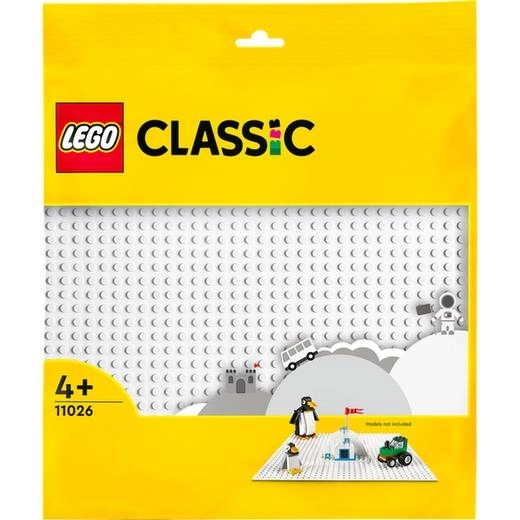 Biela podložka na stavanie LEGO Classic 11026