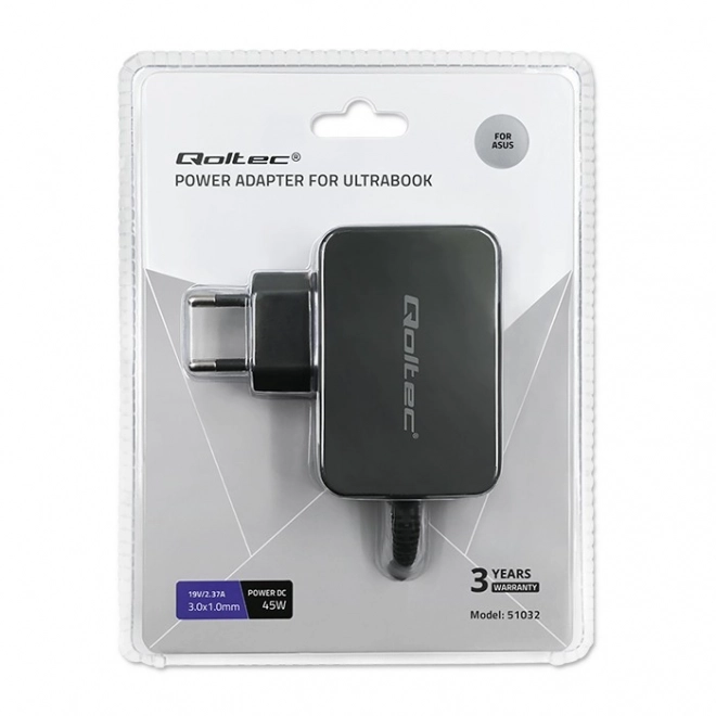 Nabíjačka Qoltec pre notebooky Asus 45W