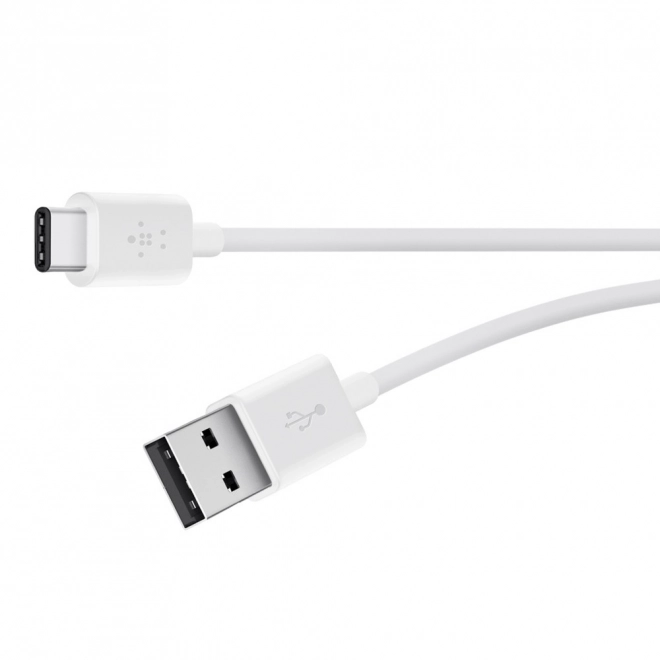 Belkin USB-C na USB-A kábel 2m biely