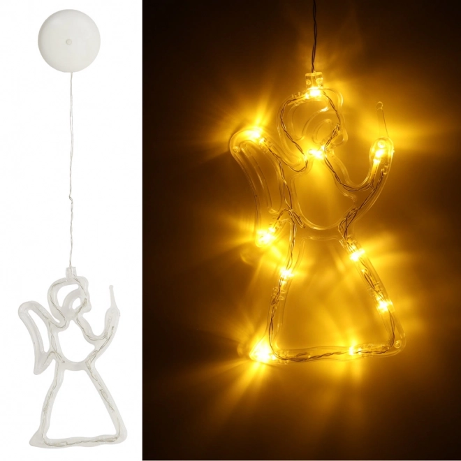 Vianočná dekorácia LED Anjelik 49 cm