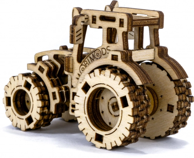 Drevené puzzle 3D - model traktor Fendt 210