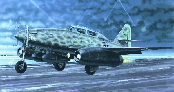 Messerschmitt Me 262 B model 1:72