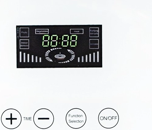 Prehľadný LED časovač a dotykové ovládanie