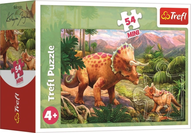 Úžasní dinosauri puzzle 54 dielikov