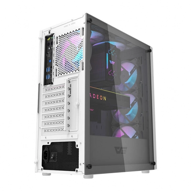 Počítačová skriňa Darkflash DK352 Mesh biela