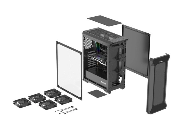 Skrinka Genesis Irid 505F s oknom USB 3.0
