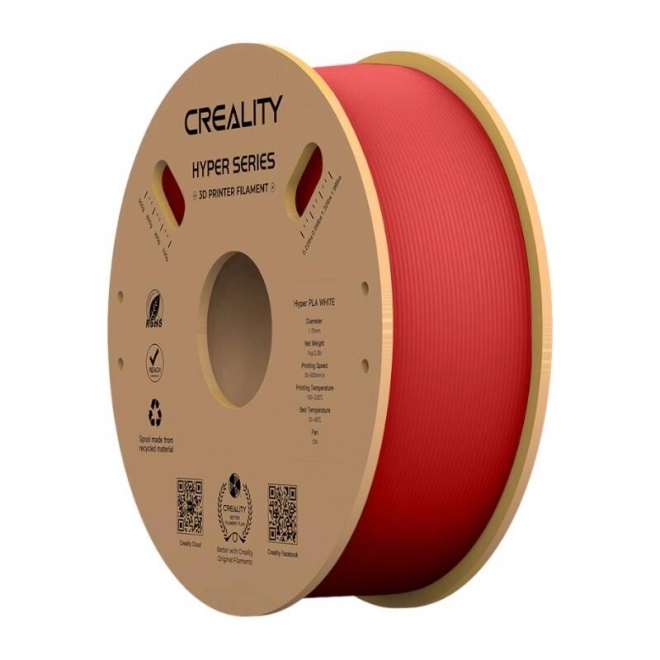 Filament Creality Hyper PLA červený
